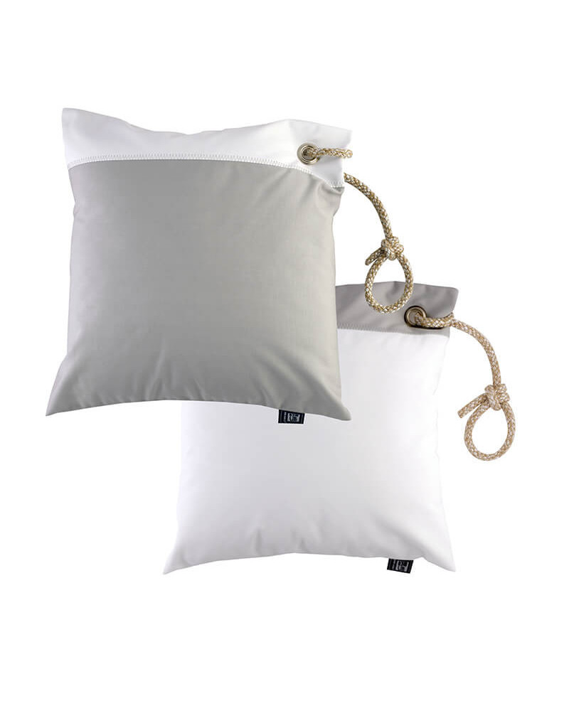 Wasser-/winddichte Kissenbezüge light grey&white MARINE BUSINESS Cabin