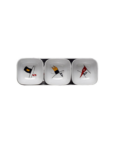Snackschale + drei kleine Snackschalen Regata Marine Business MARINE BUSINESS Bootsgeschirr