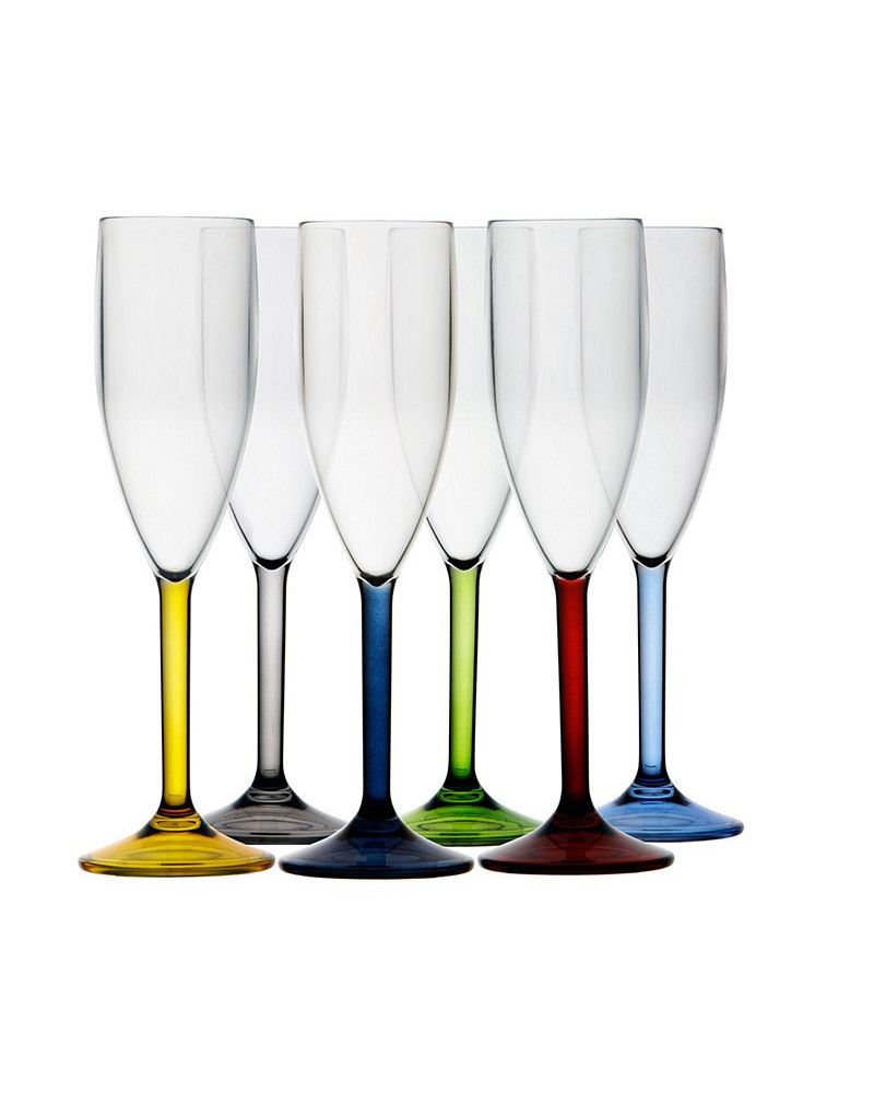 Champagnerglas mehrfarbig "Party" Marine Business MARINE BUSINESS Party