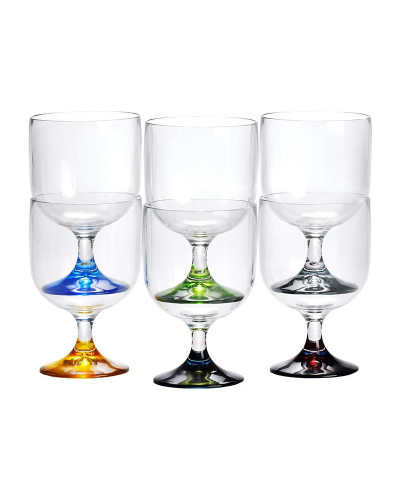 Weinschorlenglas mehrfarbig Party Marine Business MARINE BUSINESS Party