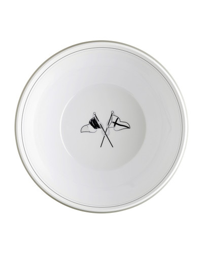 Salatschüssel + Salatvorlegebesteck Welcome on Board Marine Business MARINE BUSINESS Welcome on Board