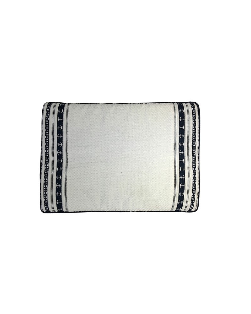 Rutschfeste Frottee-Matte White Anchors Santorini Marine Business MARINE BUSINESS Bathroom