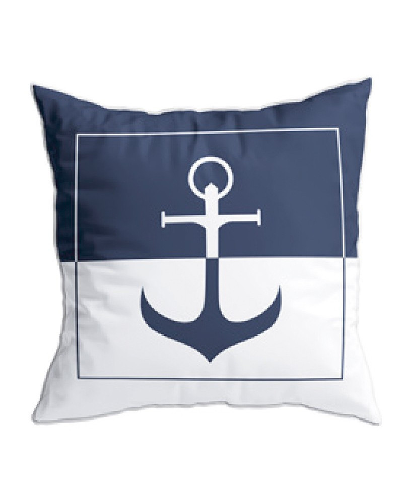 Kissenbezug Anchor Blue Santorini Marine Business MARINE BUSINESS Cabin