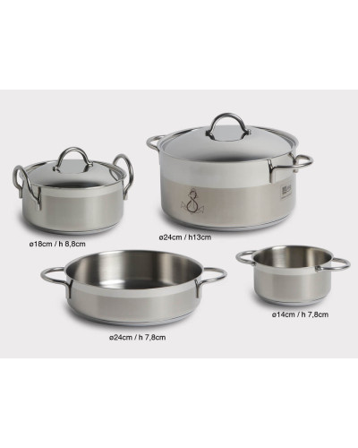 7-teiliges Kochtopfset Kitchen Marine Business MARINE BUSINESS Bootsgeschirr