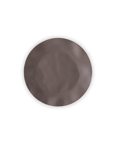 Q SQUARED Teller rund schlamm Ruffle Hues Q SQUARED NYC Bootsgeschirr