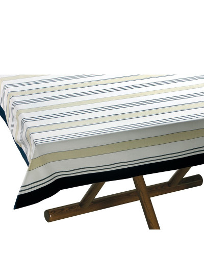 Tischdecke Beige/Blue striped Marine Business MARINE BUSINESS Tischwaren