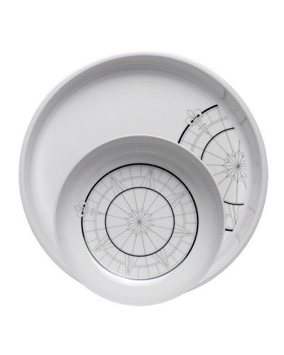 Servierplatten rund "Polaris" Marine Business MARINE BUSINESS Polaris