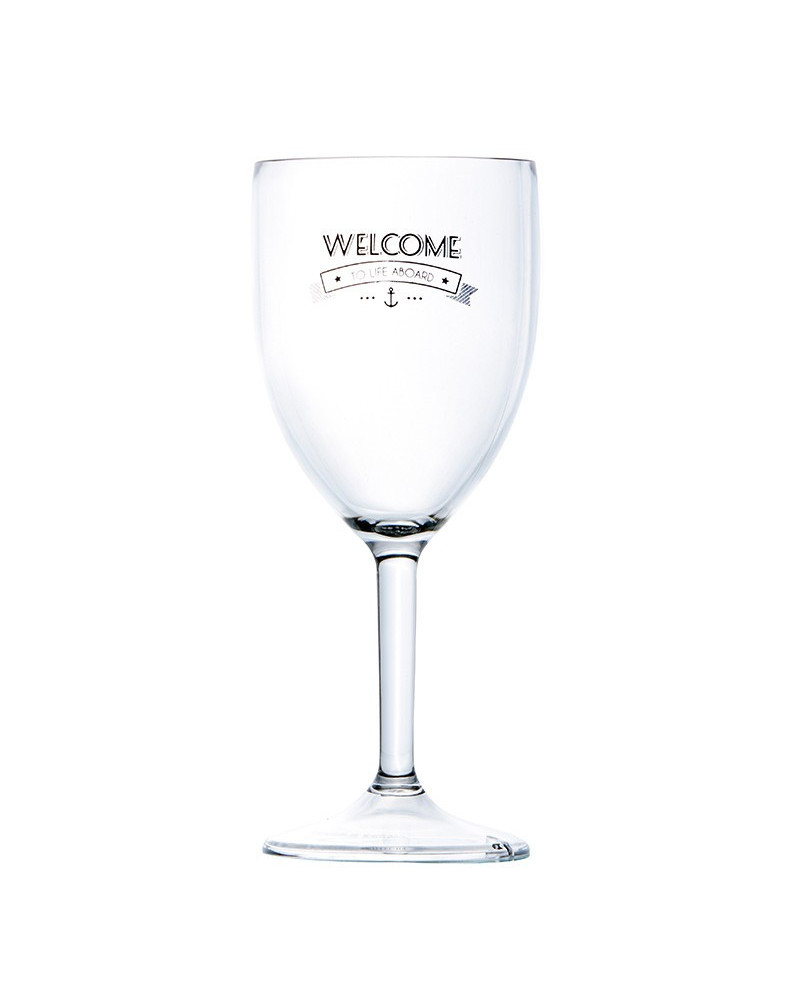 Weinglas Welcome to Life Marine Business MARINE BUSINESS Party