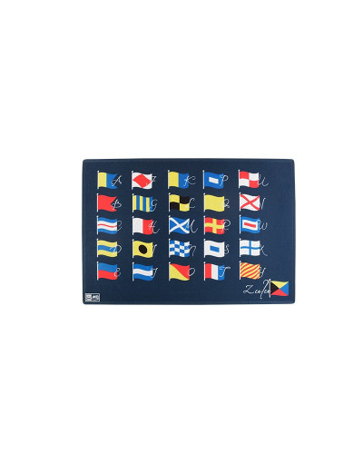 Rutschfeste Fußmatte ABC Flags Welcome Marine Business MARINE BUSINESS Accessoiries