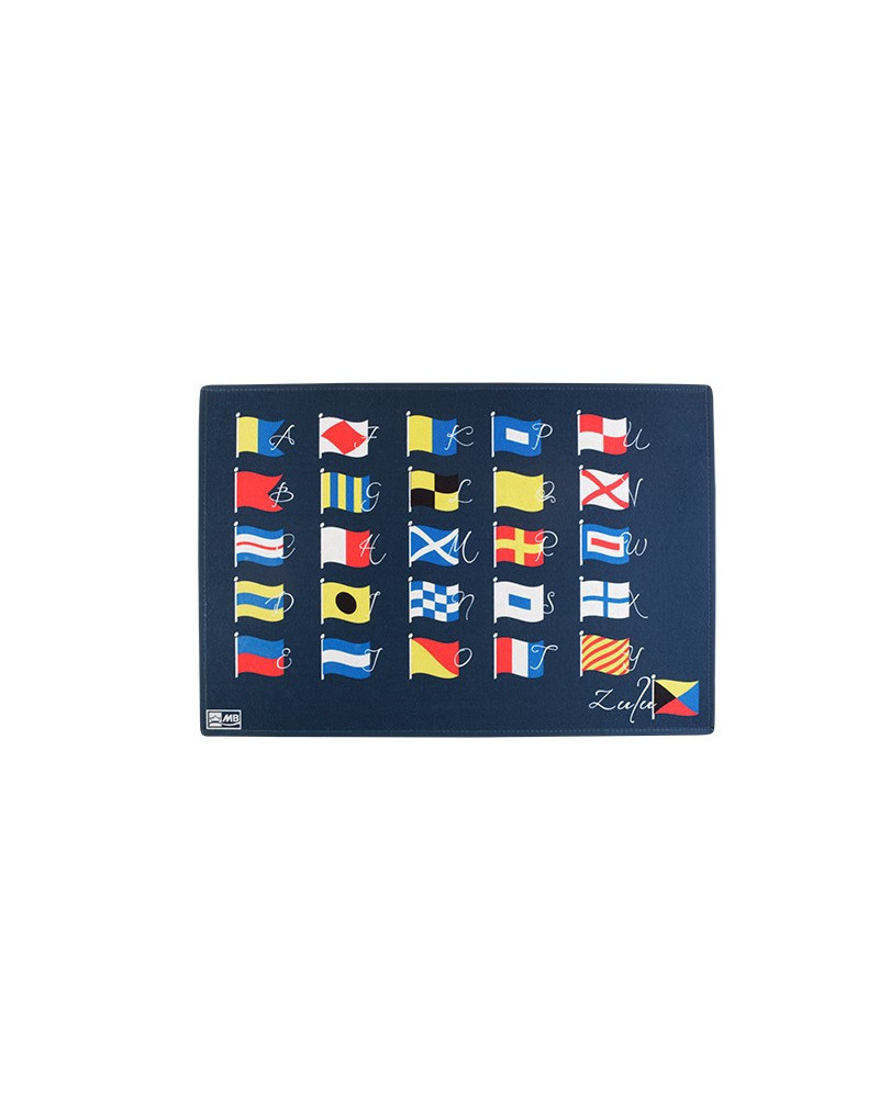 Rutschfeste Fußmatte ABC Flags Welcome Marine Business MARINE BUSINESS Accessoiries