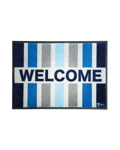 Rutschfeste Fußmatte Welcome Stripes Welcome Marine Business MARINE BUSINESS Accessoiries