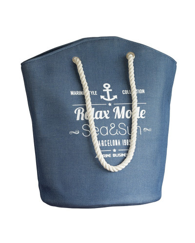 Beach Bag Strandtasche Blue Bora Bora Marine Business MARINE BUSINESS Maritime Mode