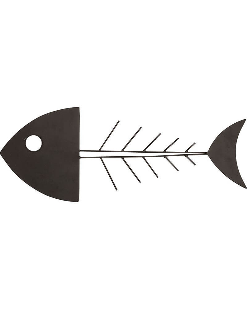 BATELA maritime Wanddeko Metallfisch  Accessoiries