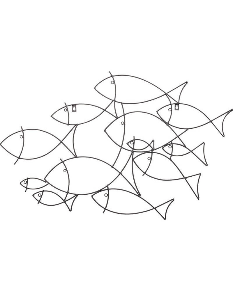 BATELA maritime Fischschule Dekoration  Accessoiries