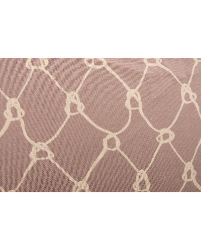 BATELA maritimer Kissenbezug Fischernetz braun  Accessoiries