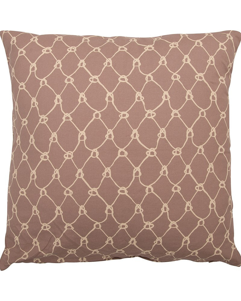 BATELA maritimer Kissenbezug Fischernetz braun  Accessoiries