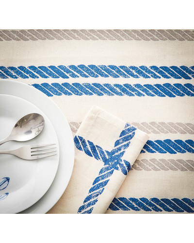 BATELA maritime Tischdecke Rope  Accessoiries