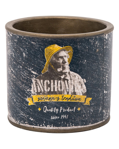 BATELA maritimer Pflanztopf Anchovies Seemann  Maritime Dekoration