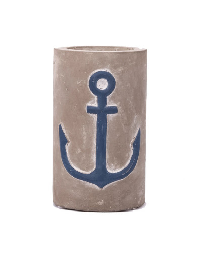 BATELA maritimer Kerzenhalter Anchor  Maritime Dekoration