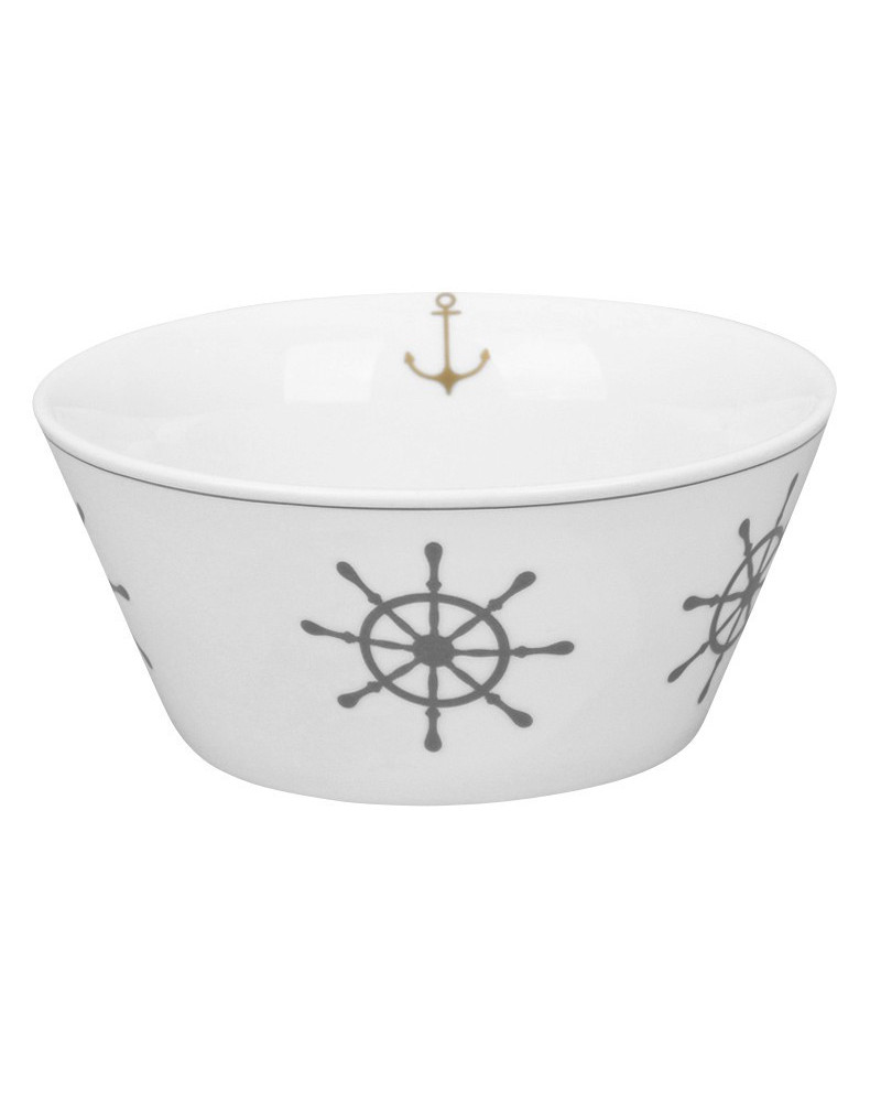 Krasilnikoff Maritime Müslischüssel Steuerrad  KRASILNIKOFF