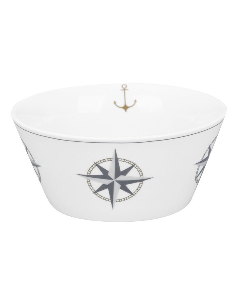 Krasilnikoff Maritime Müslischüssel Kompassrose  KRASILNIKOFF