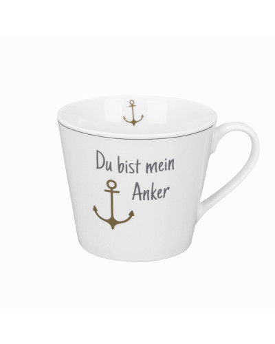 Krasilnikoff Maritimer Kaffeebecher Mein Anker  KRASILNIKOFF