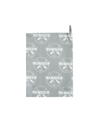 Krasilnikoff Maritimes Geschirrhandtuch 1856  Kitchen