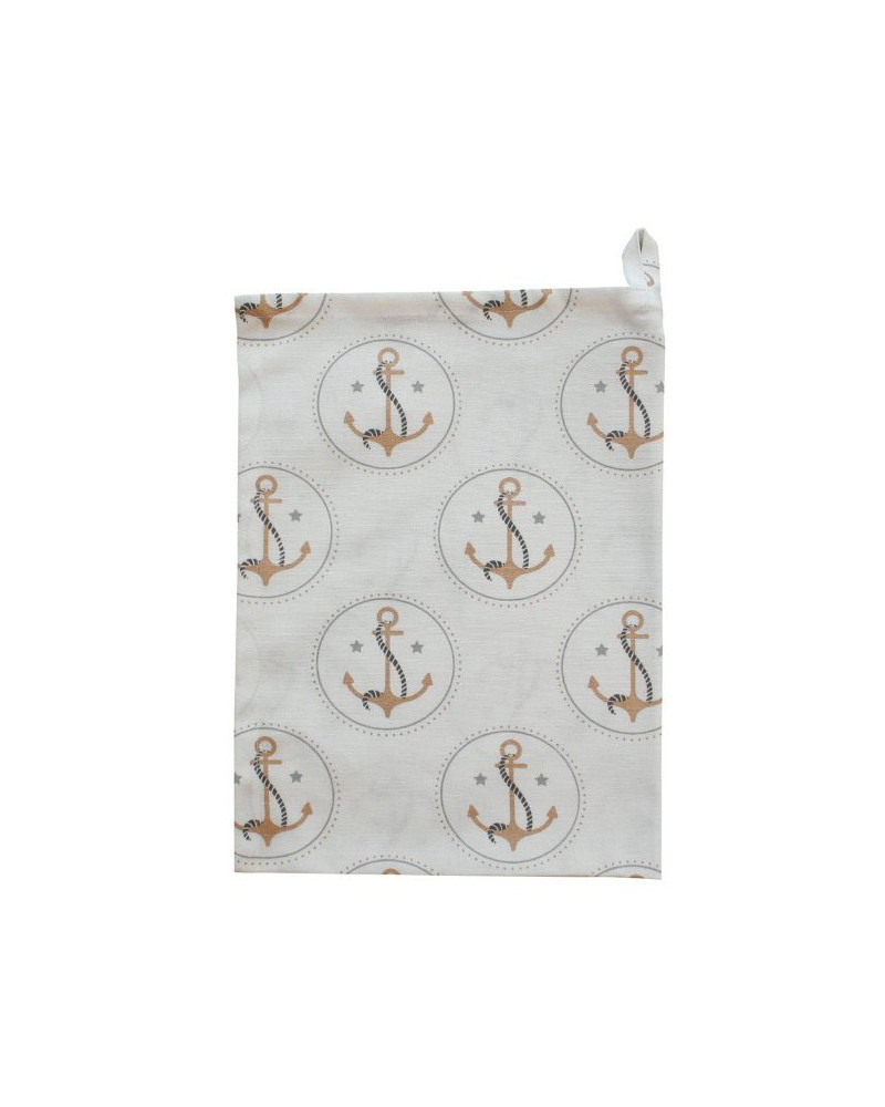 Krasilnikoff Maritimes Geschirrhandtuch Anker  Kitchen