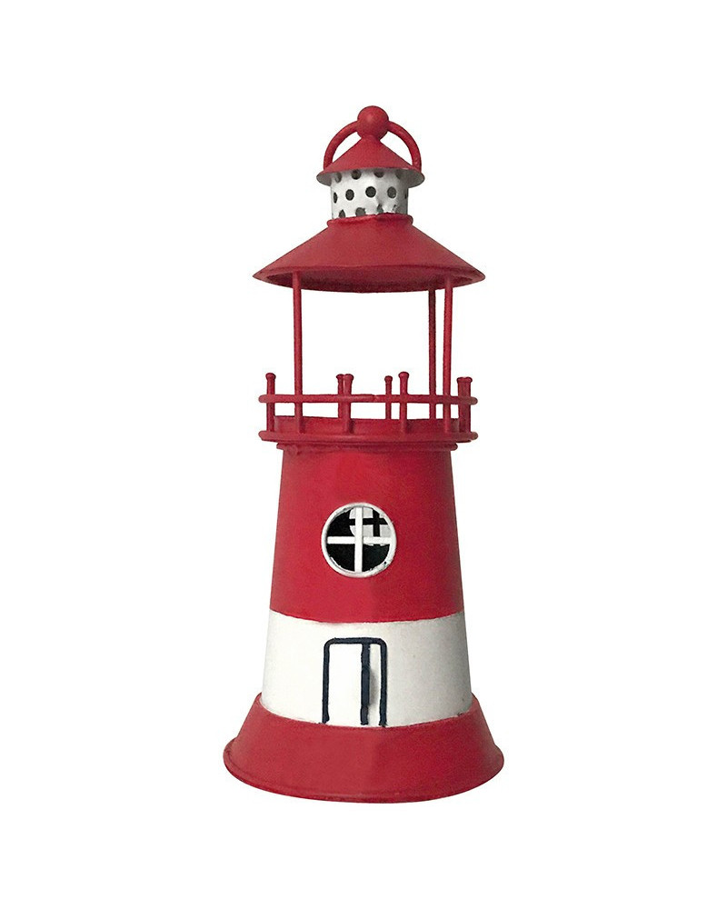 BATELA Maritimer Kerzenständer Leuchtturm  Accessoiries