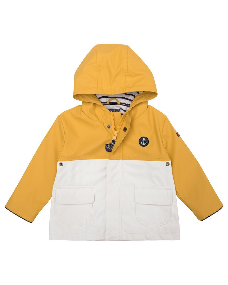 BATELA maritimer Regenmantel Friesennerz gelb BATELA Maritime Mode