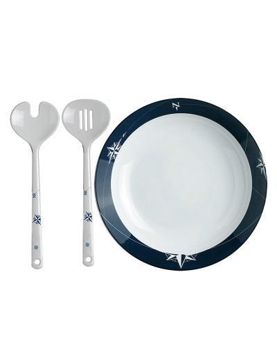 Salatschüssel + Besteck Northwind Marine Business MARINE BUSINESS Bootsgeschirr
