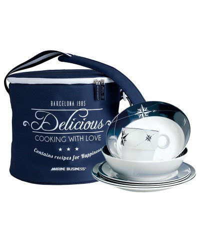 16-teiliges Geschirrset + Tragebehälter Northwind Marine Business MARINE BUSINESS Bootsgeschirr