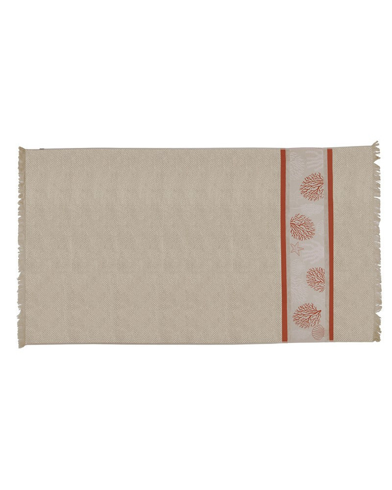 Badehandtuch Beige Ibiza Marine Business MARINE BUSINESS Bathroom