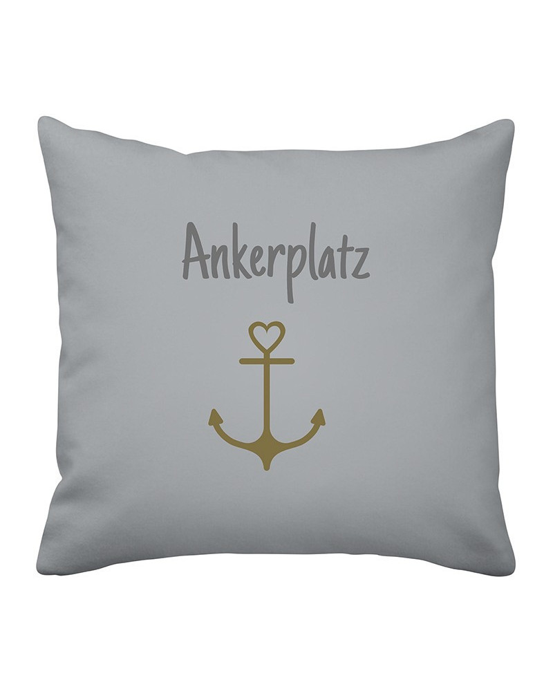Krasilnikoff Maritimer Kissenbezug Ankerplatz  Maritime Kissen