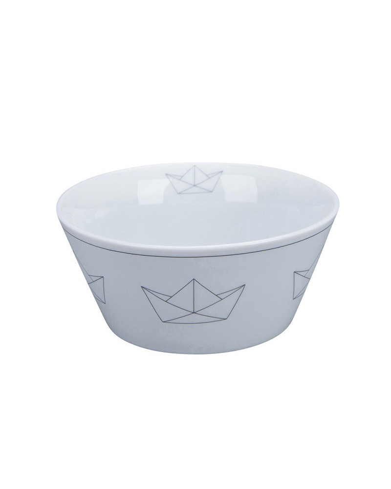 Krasilnikoff Maritime Müslischüssel Papierboot  KRASILNIKOFF