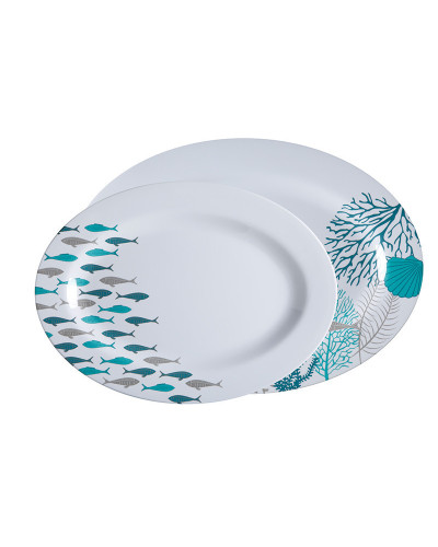 Ovale Servierplatten Coastal Marine Business  Coastal