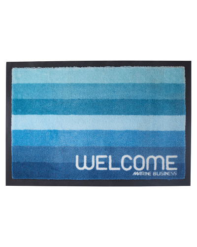 Rutschfeste maritime Fußmatte Welcome Stripe Business MARINE BUSINESS Accessoiries
