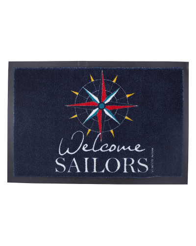 Rutschfeste maritime Fußmatte Welcome Rosewind Business MARINE BUSINESS Accessoiries