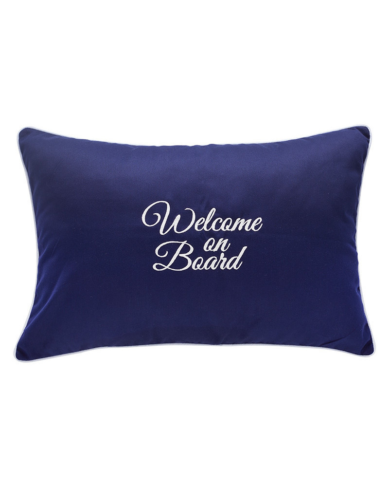 Kissenbezug WOB Navy Santorini Marine Business MARINE BUSINESS Cabin