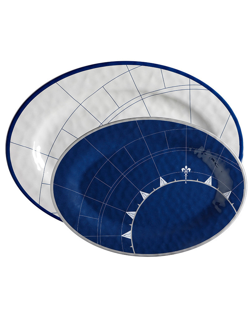 Ovales Servierplattenset Pacific Marine Business  Pacific