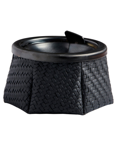 Aschenbecher Rattan Black Accessories Marine Business MARINE BUSINESS Accessoiries