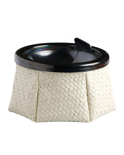 Aschenbecher Rattan White Accessories Marine Business MARINE BUSINESS Accessoiries