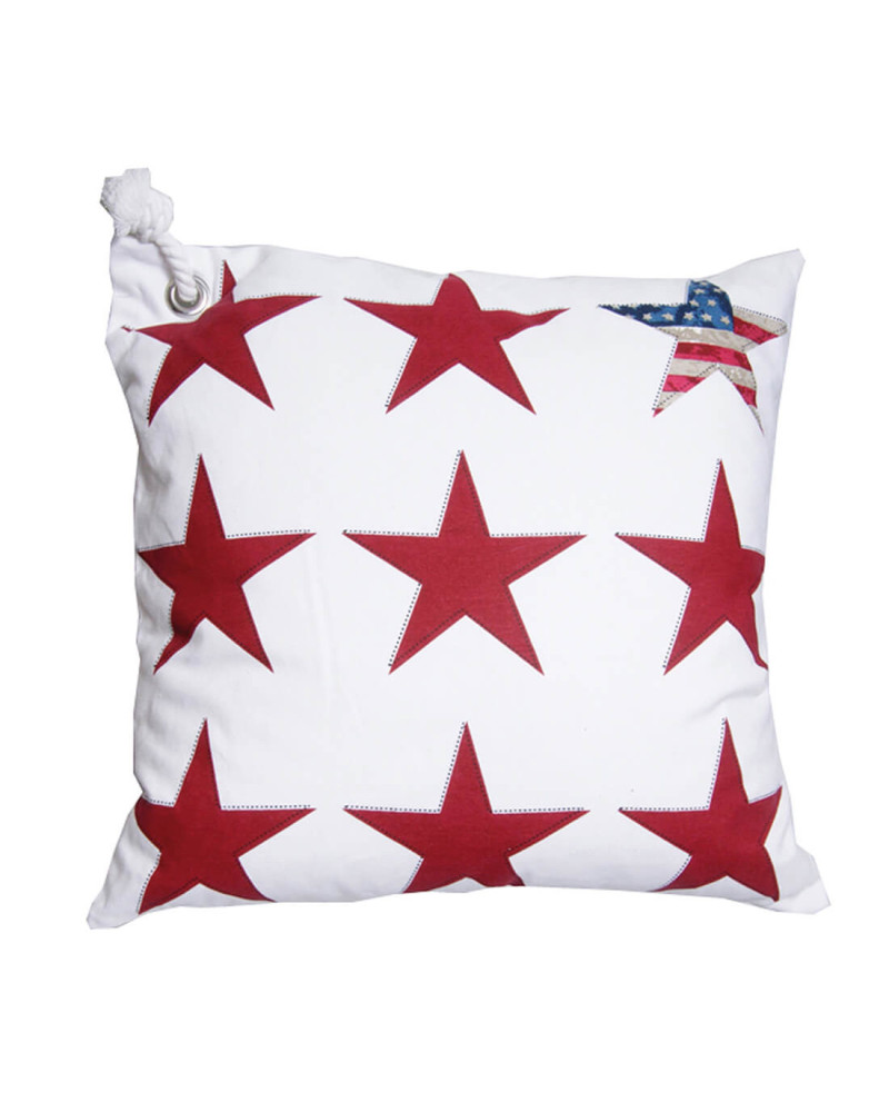 Kissenbezug maritim GUNSTAR white/red GRIPSHOLM Cabin