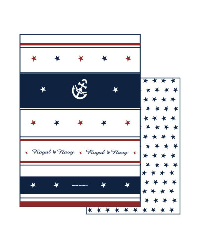 Bettwäsche + Kissenbezug Single Red "Royal" Marine Business MARINE BUSINESS Cabin