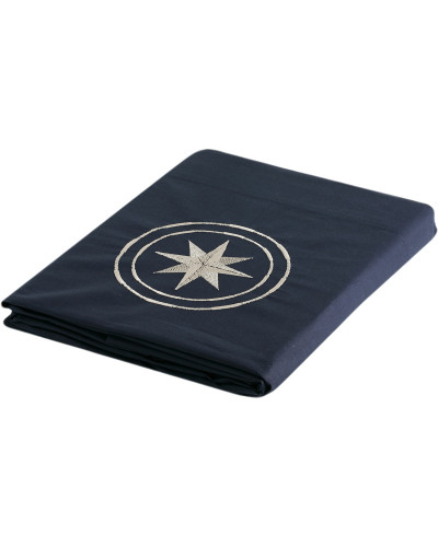 Überschlaglaken + Kissenbezug single blue navy "Free Style" Marine Business MARINE BUSINESS Cabin