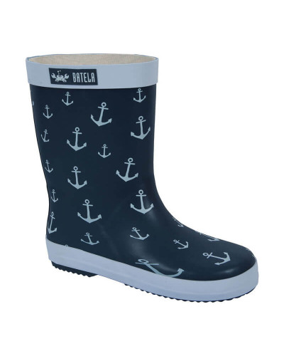 BATELA Gummistiefel Anker navy BATELA Maritime Mode