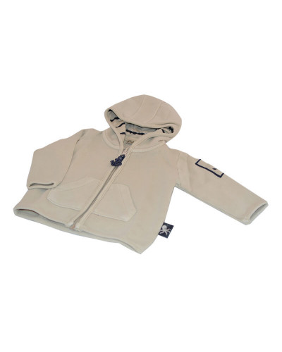 BATELA maritime Sweatshirt Jacke creme BATELA Maritime Mode