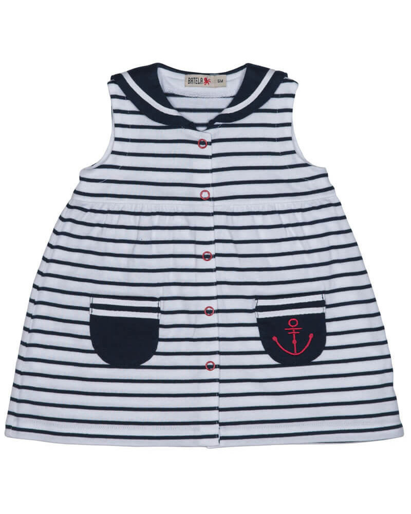 BATELA Kleid maritim gestreift BATELA Maritime Mode