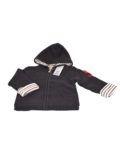 BATELA maritime Strickjacke navy BATELA Maritime Mode