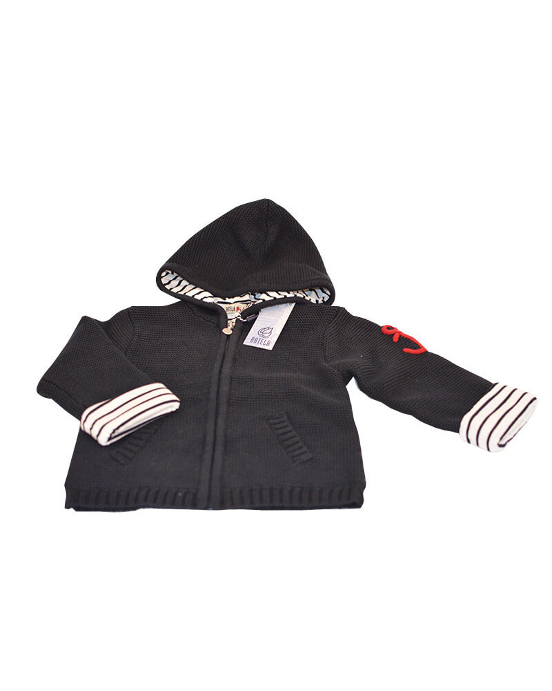 BATELA maritime Strickjacke navy BATELA Maritime Mode